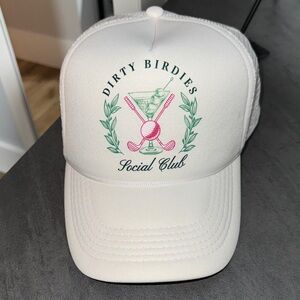 White Dirty Birdies Social Club Hat